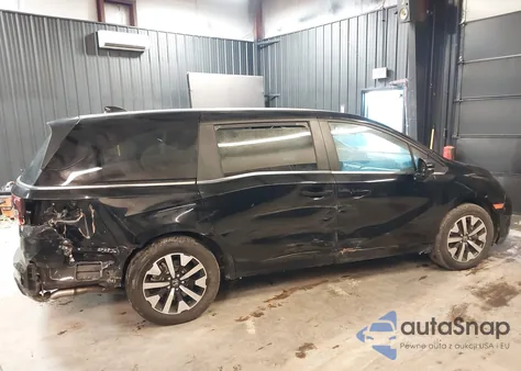 2025 Honda Odyssey Ex-L from USA, damaged, VIN 5FNRL6H69SB072393